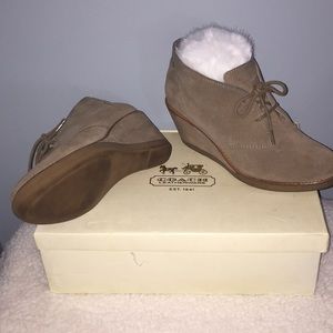Coach booties